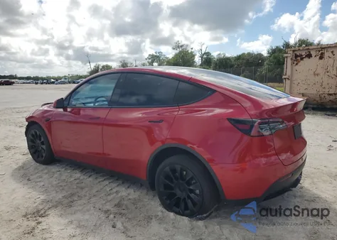 2022 Tesla Model Y из США, поврежденный, VIN 7SAYGDEEXNF458702